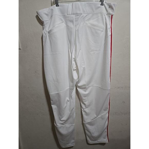 Nike Pants Men's XXXL White Red Vapor Select Baseball Sports 3XL BQ5489-109 New - Picture 5 of 9